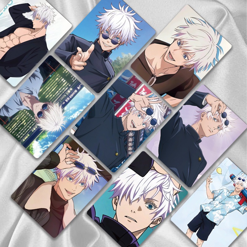 Japanese Fan - 55pcs Kartu Kecil Anime Jepang Jujutsu
