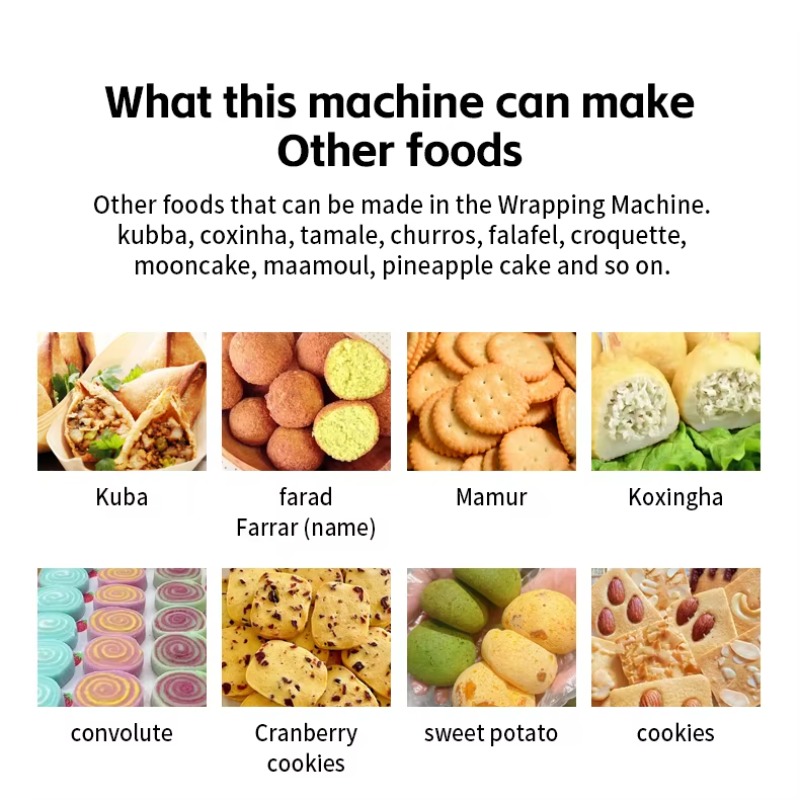 Japanese Snacks - Mesin Pembentuk Maamoul Mesin Pembentuk Kubba