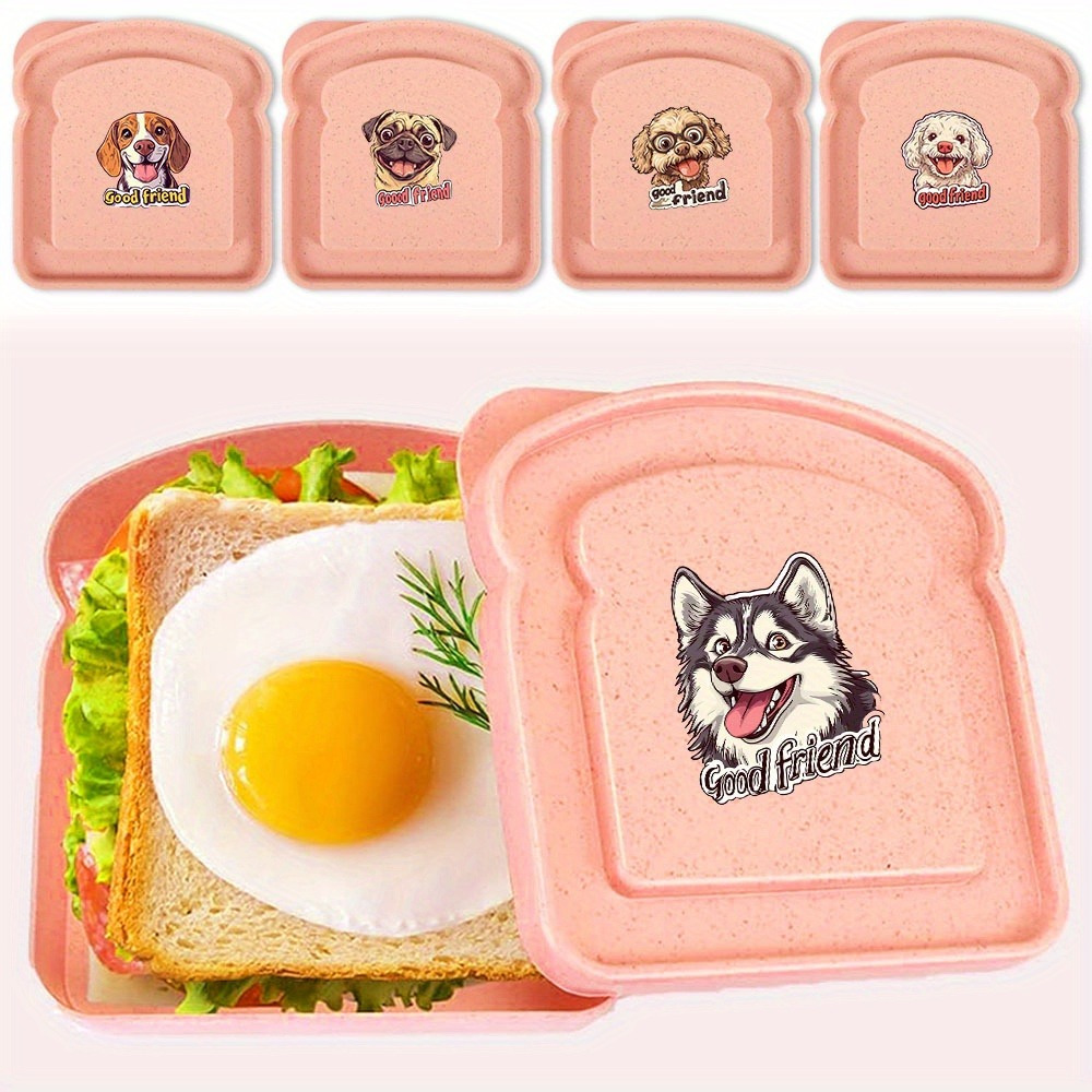 Bento Box - Kotak Penyimpanan Makanan Berbentuk Roti dengan