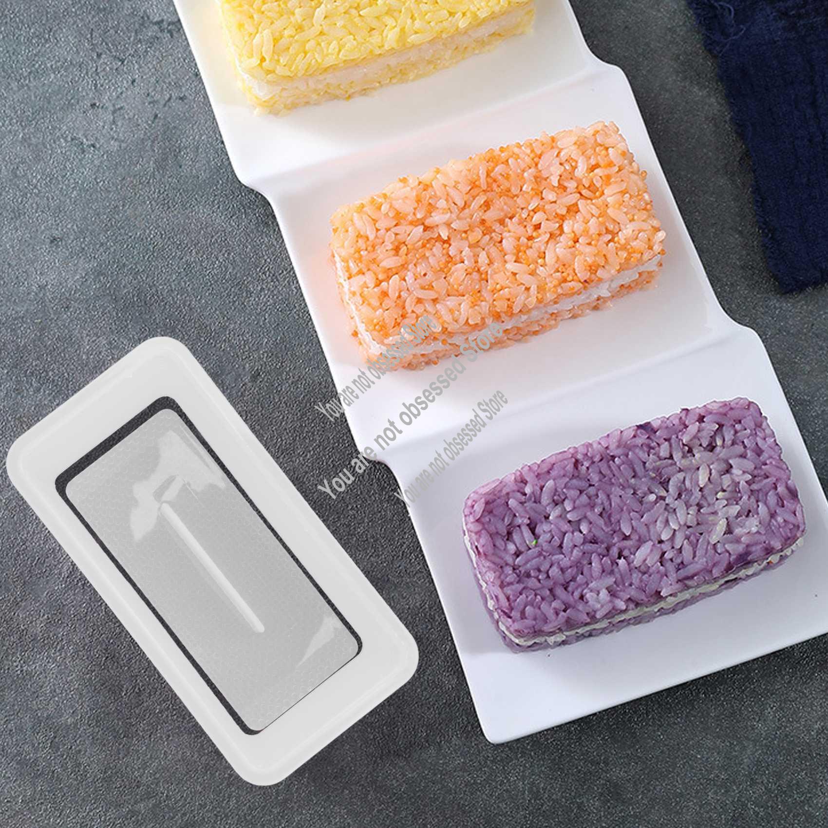 Sushi Making Kit - 4 Buah Cetakan Tekan Pembuat Musubi