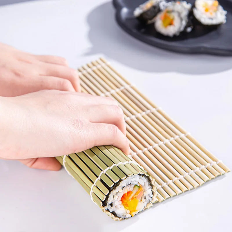 Sushi Making Kit - DIY bambu pembuat Sushi tikar bergulir