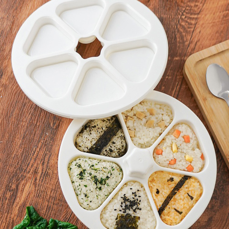 Sushi Making Kit - Cetakan Sushi 6 in 1, Kotak