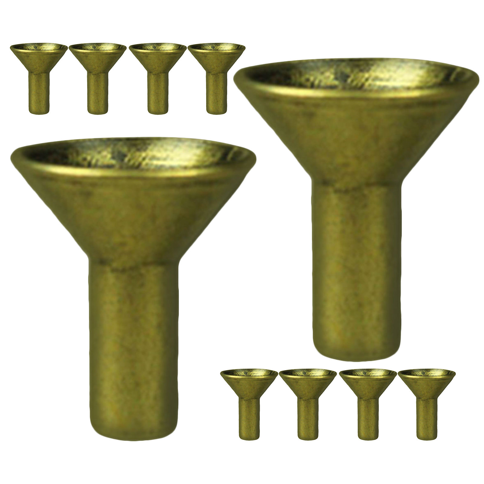 Incense Holder - 10 buah wadah kerucut dupa dengan
