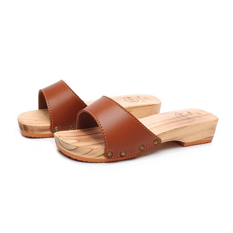 Geta Wooden Sandal - Sendal Kayu Wanita Musim Panas Geta