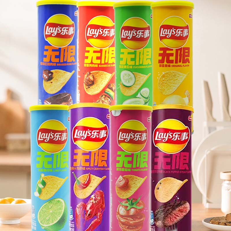 Japanese Snacks - Keripik Kentang Lay's 3.18oz(90g)*3 botol, Camilan