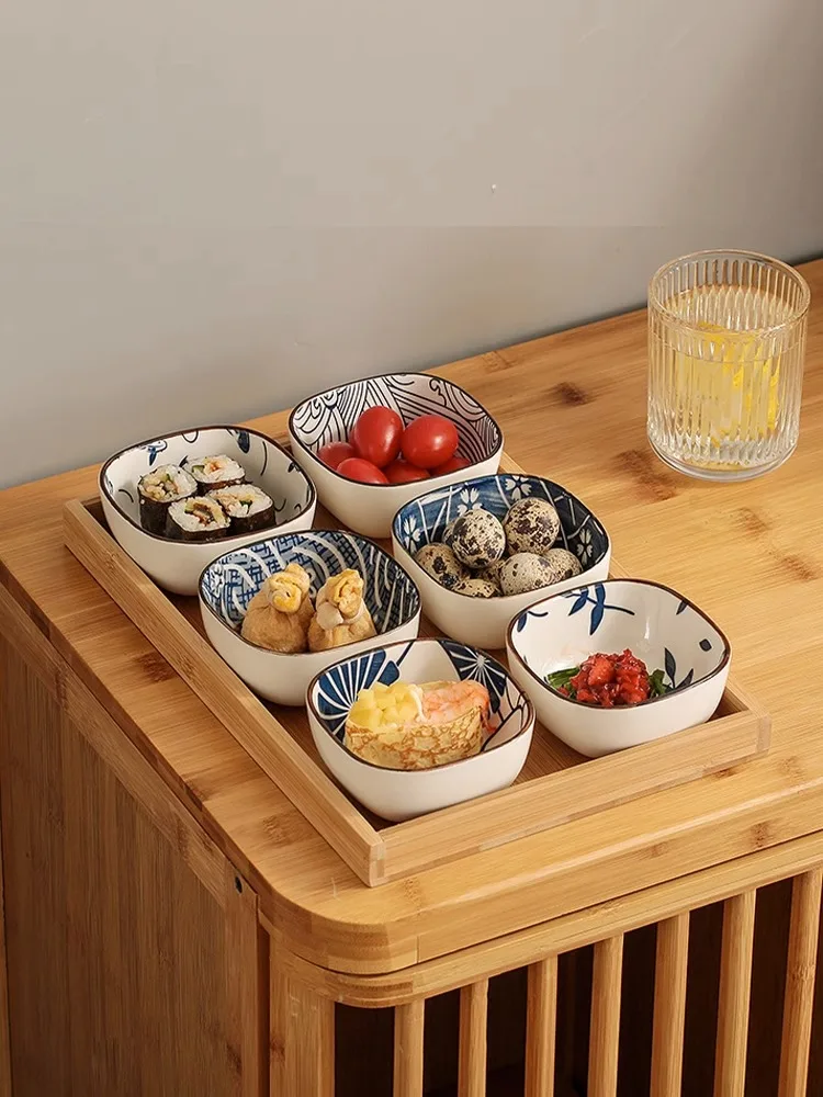 Piring Bumbu Keramik Gaya Jepa - Japanese Snacks ulasan dan harga