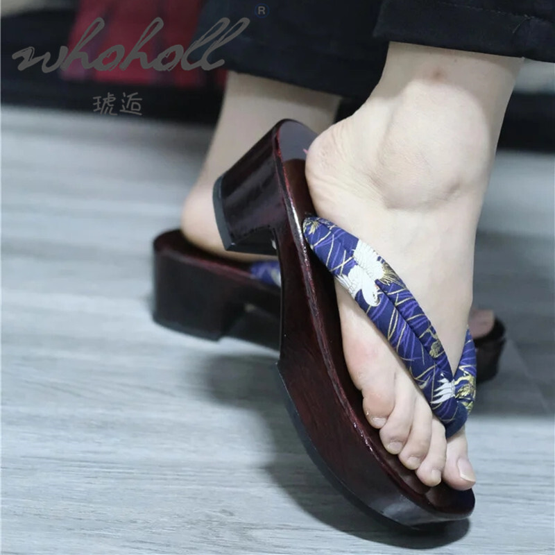 Sandal Wanita Musim Panas Kayu - Geta Wooden Sandal ulasan dan harga