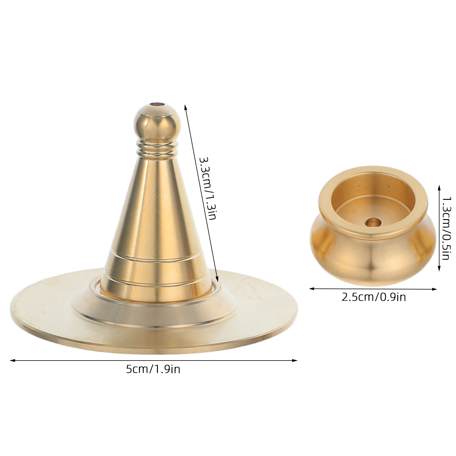 1Set Cetakan Kerucut Dupa Set  - Incense Holder ulasan dan harga