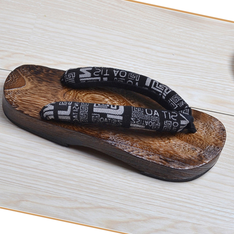 Unisex Kayu Paulownia Ninja Co - Geta Wooden Sandal ulasan dan harga