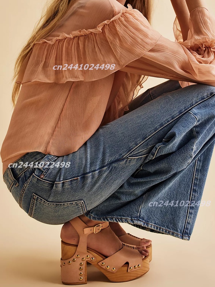 Sandal Wanita dengan Hak Kayu  - Geta Wooden Sandal ulasan dan harga