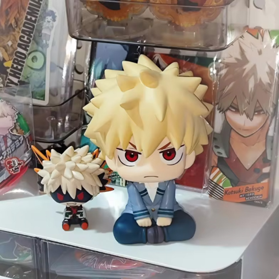 Set Figur PVC Chibi My Hero Ac - Furoshiki ulasan dan harga