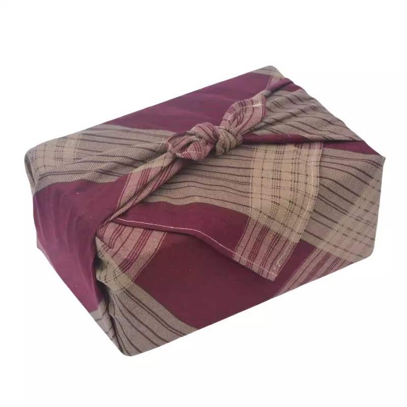 Taplak meja klasik motif kotak - Furoshiki ulasan dan harga