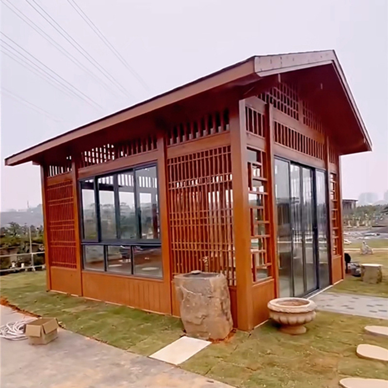 Rumah kayu antik untuk taman l - Japanese Tea ulasan dan harga