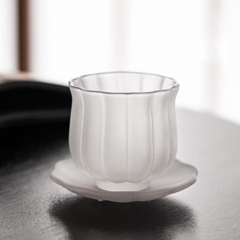 Cangkir Teh Lotus Kaca Borosil - Japanese Pottery ulasan dan harga