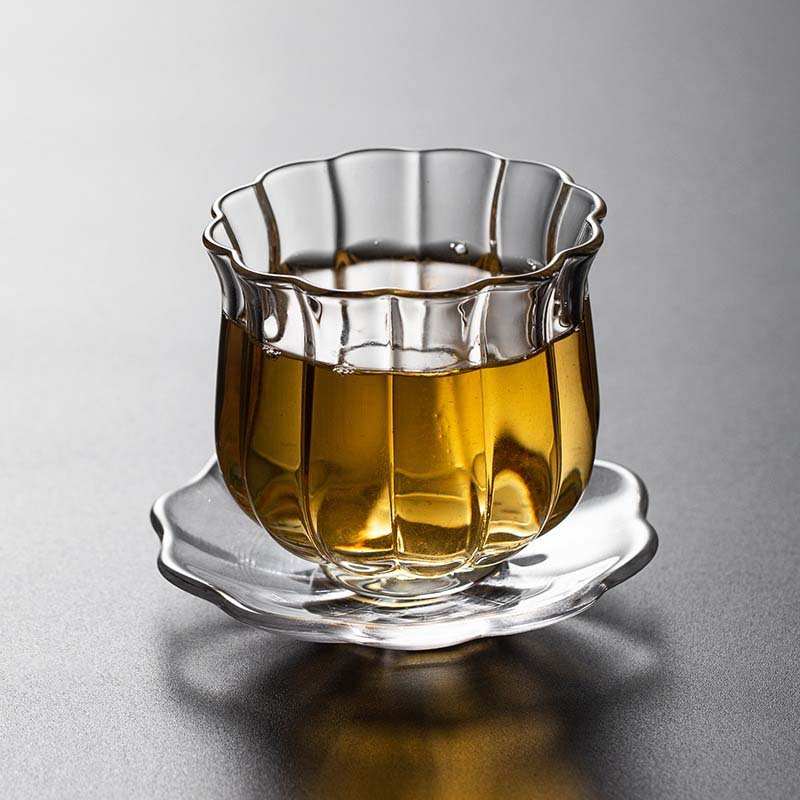 Cangkir Teh Lotus Kaca Borosil - Japanese Pottery ulasan dan harga