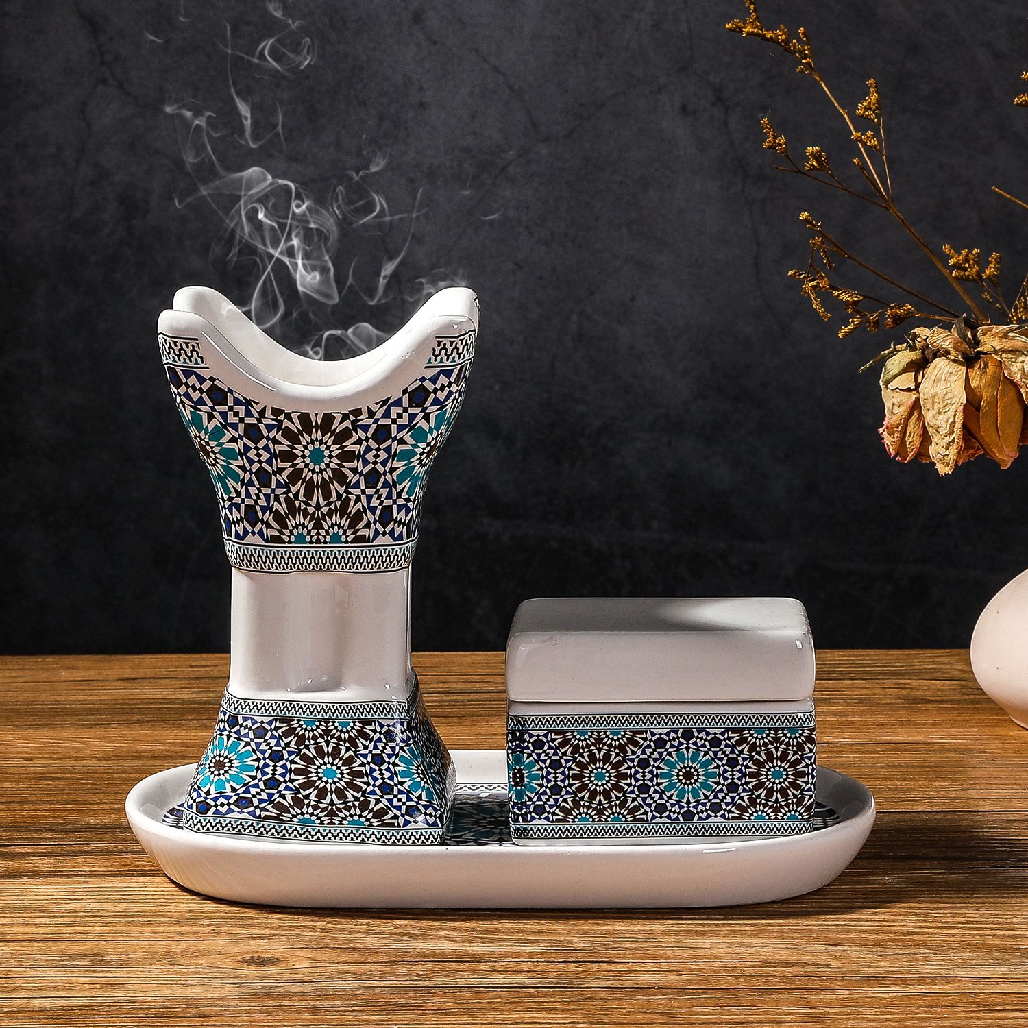 Set Pembakar Dupa Keramik Arab - Incense Holder ulasan dan harga