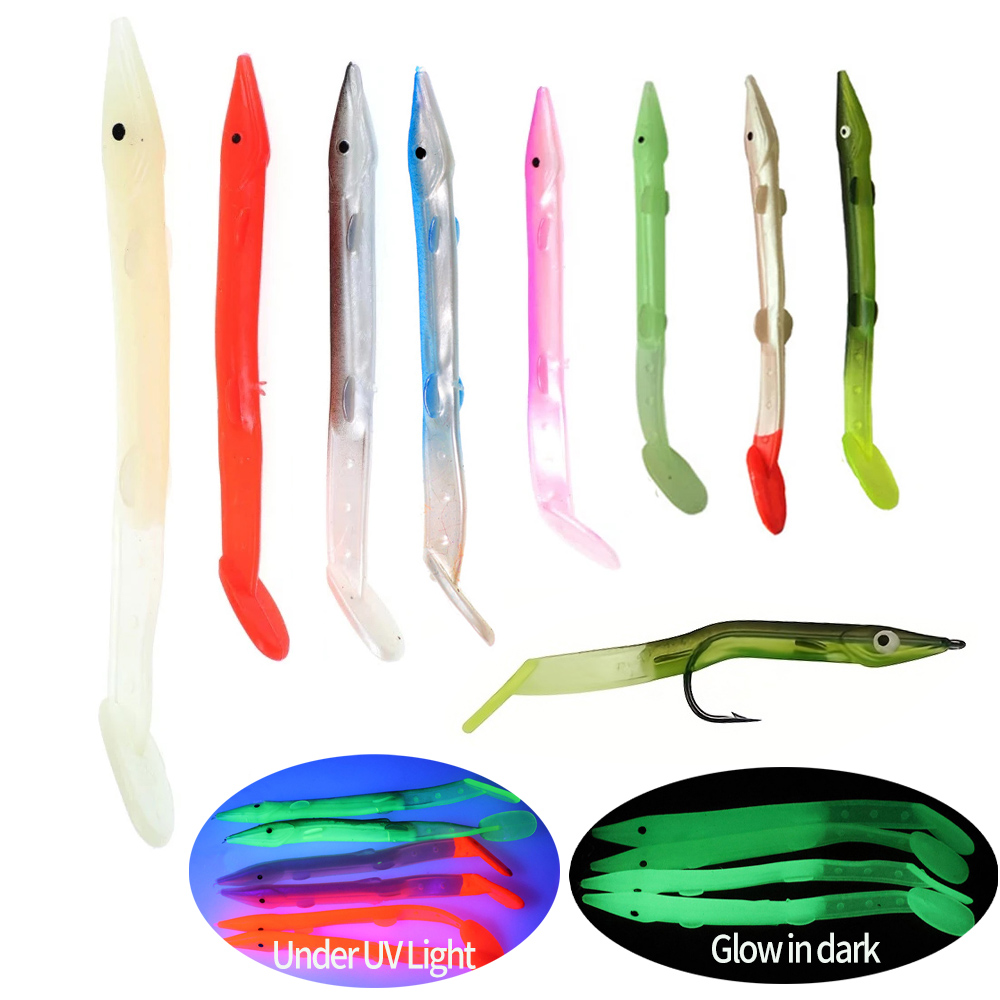8pcs Umpan Ikan Plastik Lunak  - Furoshiki ulasan dan harga