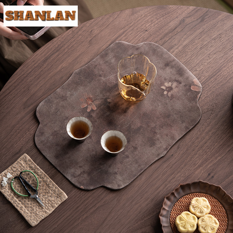 Tikar Meja Teh Brokat Tenun Ze - Japanese Tea ulasan dan harga