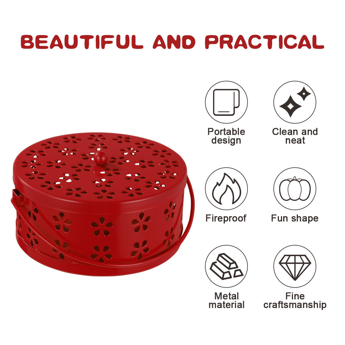 Kotak Pembakar Dupa Logam Taha - Incense Holder ulasan dan harga