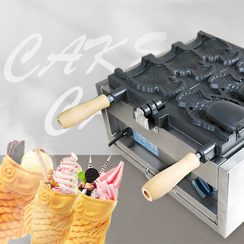 Mesin Taiyaki Komersial 3 Luba - Japanese Snacks ulasan dan harga