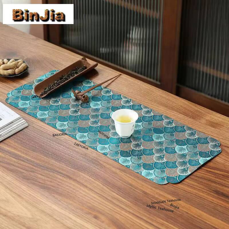 Alas Meja Teh dari Kain Busa K - Japanese Tea ulasan dan harga