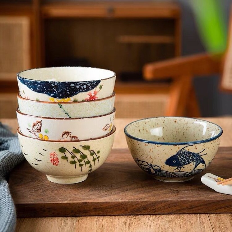 Mangkuk Nasi Keramik Gaya Jepa - Japanese Pottery ulasan dan harga